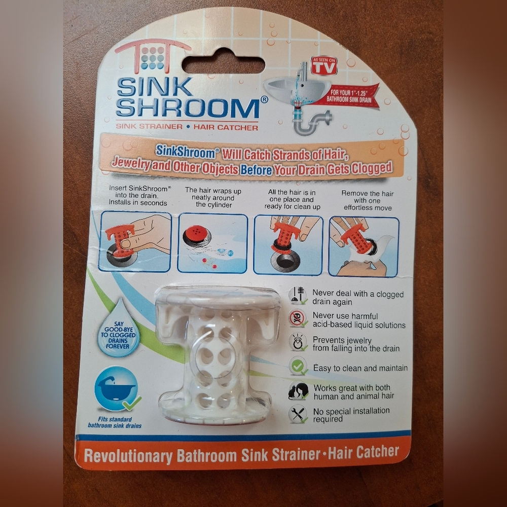 Sink Shroom Matte Silicone Hair Catcher SSWHT988